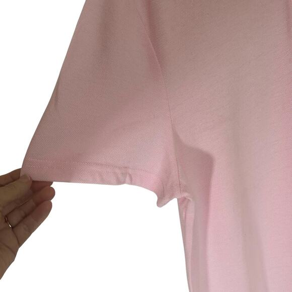 Disney Men’s Mickey Mouse Polo Shirt Pink Size Large - Picture 5 of 9